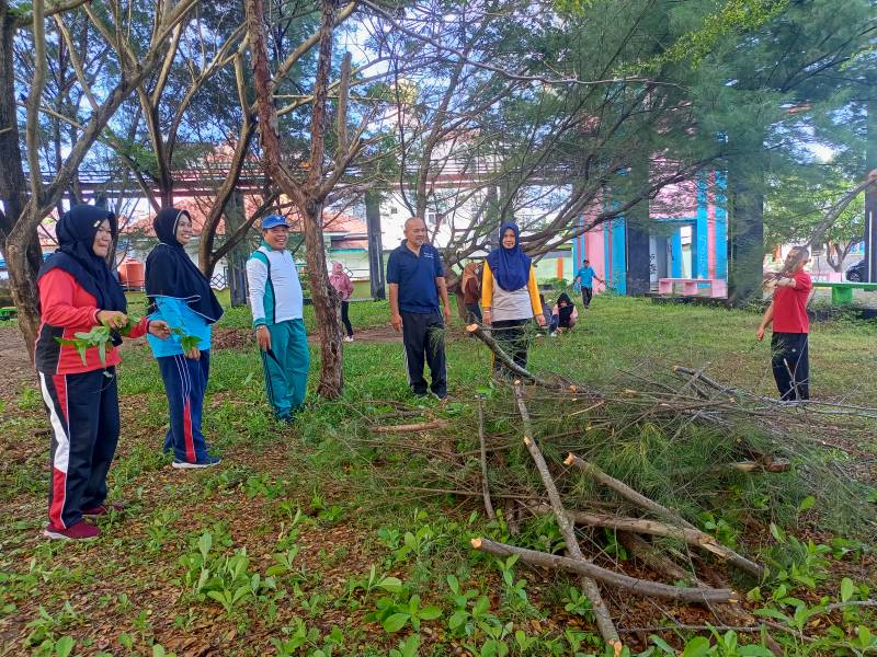 Sukseskan Festival Takabonerate, Pemkab Selayar dan OPD Gelar Kerja Bakti Serentak