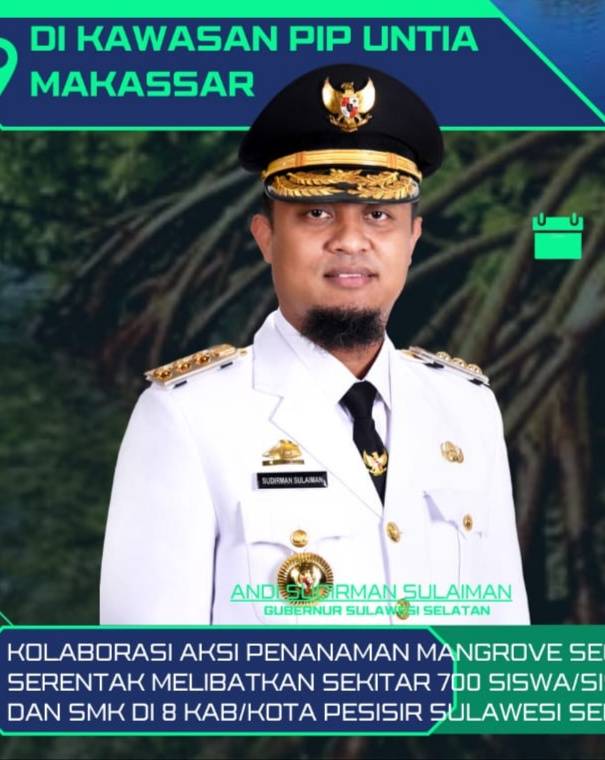 Besok, Gubernur Andi Sudirman Pimpin Penanaman 35.300 Pohon Mangrove