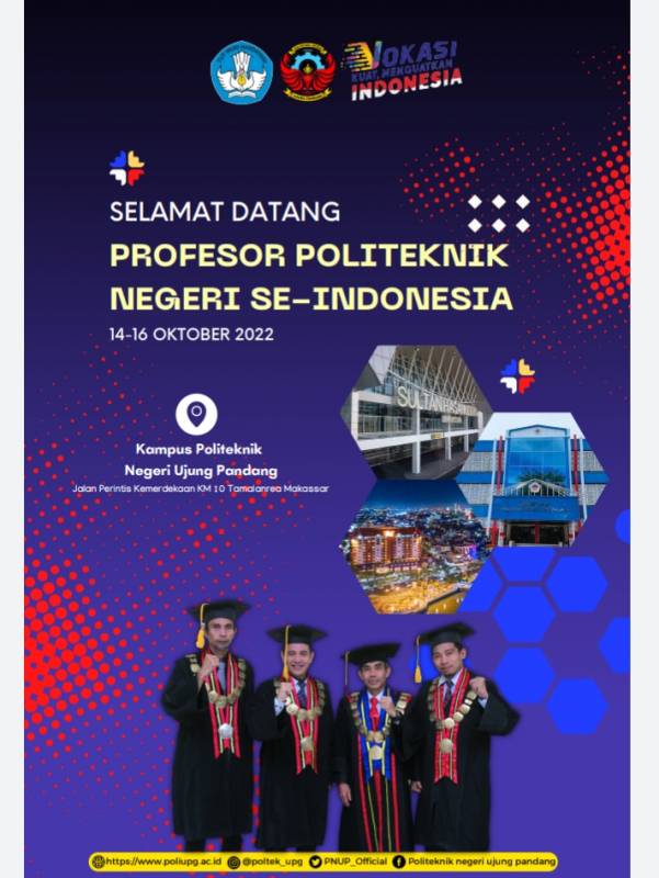 PNUP Tuan Rumah Pertemuan Profesor Politeknik se-Indonesia