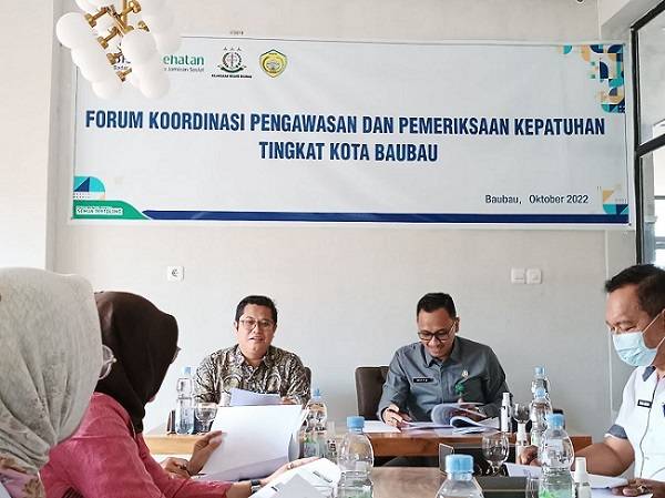 Tingkatkan Kepatuhan Badan Usaha Bayar Iuran, BPJS Kesehatan Baubau Gandeng Kejaksaan Negeri