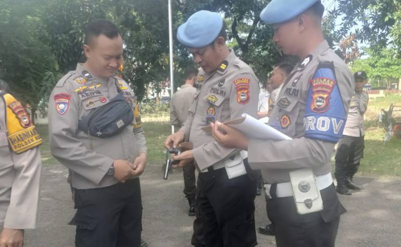 Tingkatkan Disiplin Personel Polri, Seksi Propam Polres Bantaeng Gelar Gaktiblin