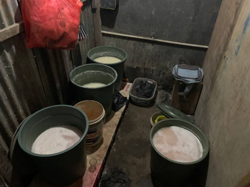 Polsek Rappocini Sita 30 Liter Ballo di Rumah IRT