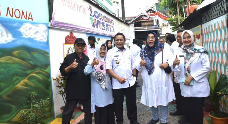 Dinas Kearsipan Makassar Rakor dan Pembinaan Kearsipan di Longwis Bara-Baraya Timur