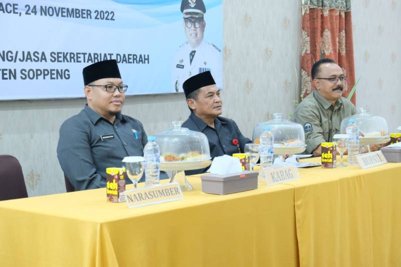 Sosialisasi Teknik Penyusunan TKDN dengan Optimalkan P3DN Soppeng