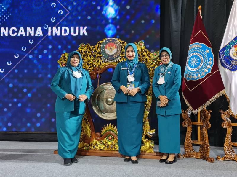 Musrifah Basli Ikut Rakornas TP PKK di JIEXPO Convention Centre Jakarta