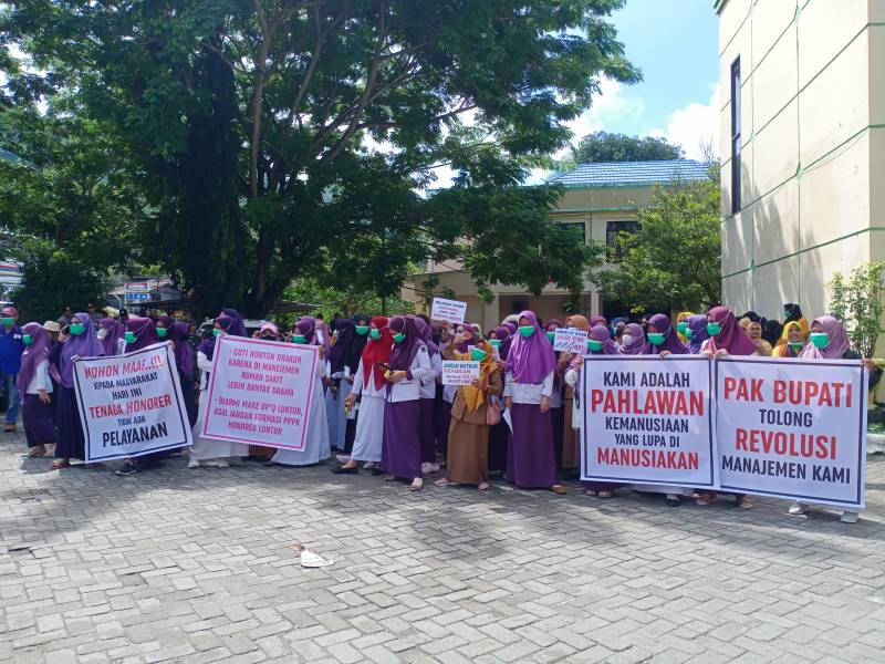 Aksi Mogok Kerja Nakes Berhenti, Wabup Warning Cari Pengganti Jika Teruskan Aksi