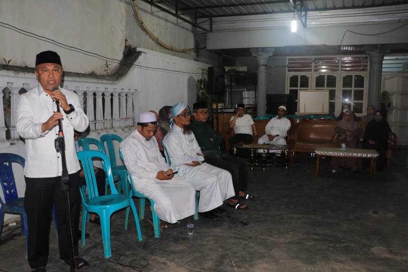 Hadiri Taksiah Malam Pertama, Budiman Kenang Kebaikan Almarhum Muh. Zabur