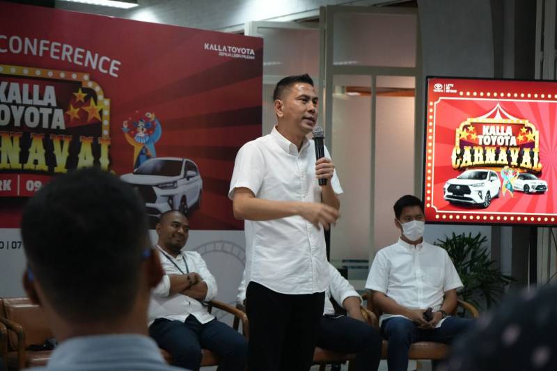 Kalla Toyota Hadirkan Pameran Otomotif Terbesar dan Meriah Bertajuk Kalla Toyota Carnaval 2022