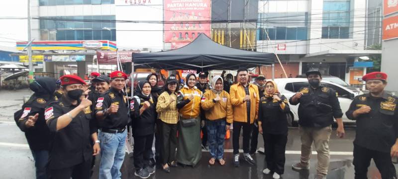 Ormas GL Pro-08 Makassar Ikut Jumat Berkah Hanura