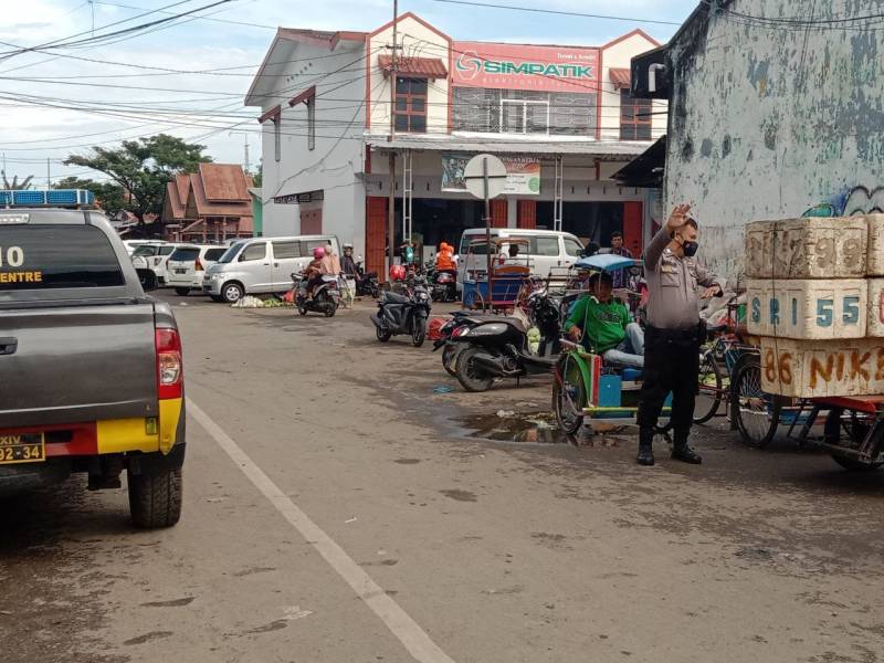 Kasat Samapta Polres Bantaeng Patroli Dialogis