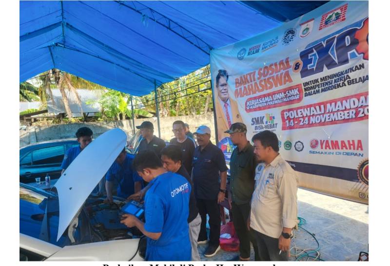 Masyarakat Sulbar Antusias Kunjungi Posko Baksos UNM
