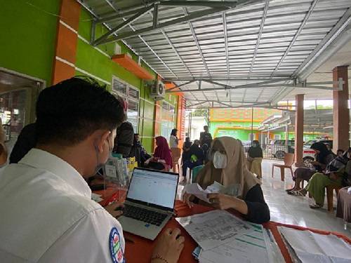 Masyarakat Serbu Layanan MCS BPJS Kesehatan di Puskesmas Tanete