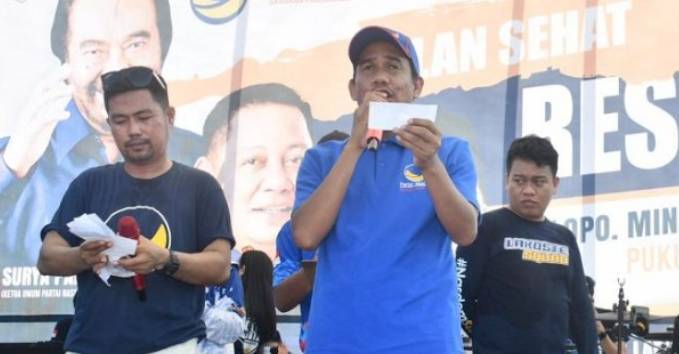 Rudianto Lallo Apresiasi Jalan Sehat Restorasi di Palopo