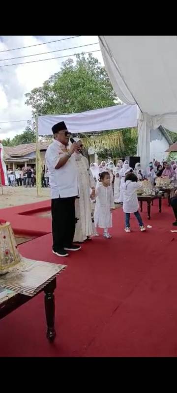 OSO Ziarah dan Bangun Masjid di Daerah Mertuanya Desa Sabintang Takalar