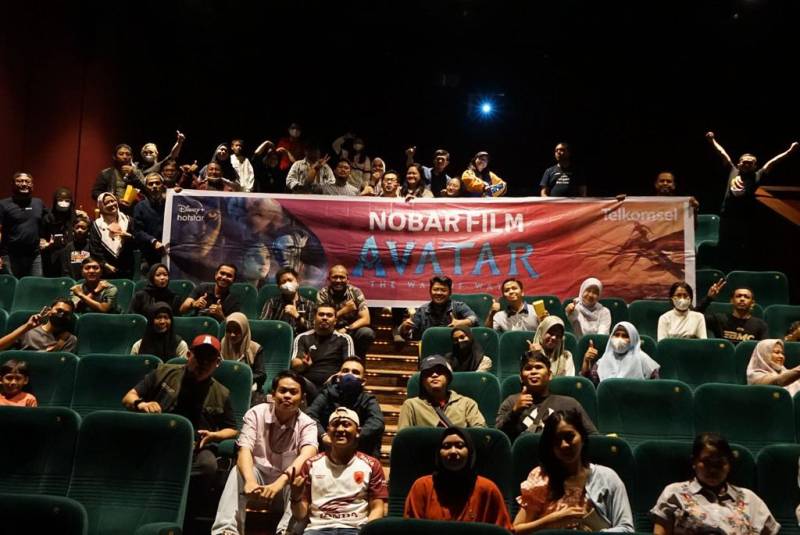 Pelanggan Telkomsel di Makassar, Nonton Bareng Gratis Film Avatar : The Way of Water