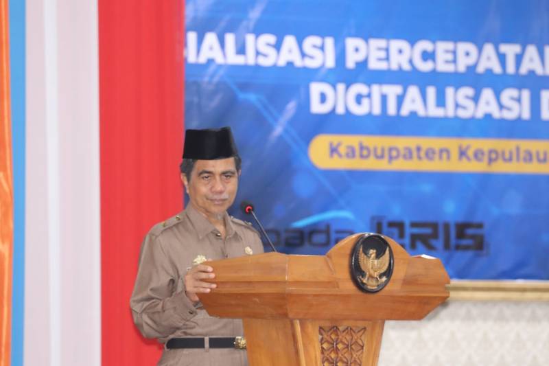 Wabup Launching Penggunaan Aplikasi Tanda Tangan Elektronik 