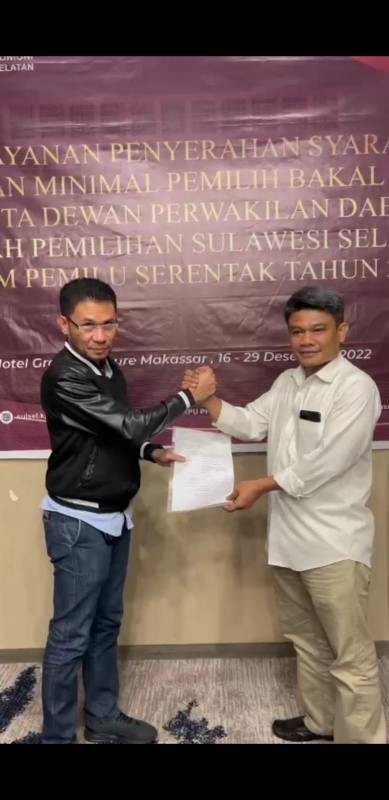 Serahkan 3.024 KTP, Novianus Resmi Daftar Calon DPD