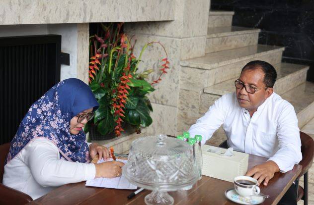 Wali Kota Danny Jadi Responden Pendataan Regsosek