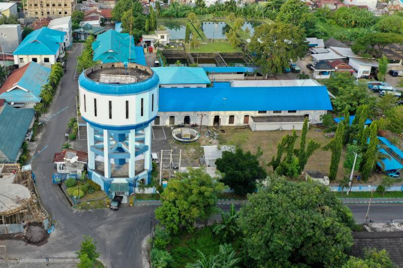 Curah Hujan Tinggi, Sebabkan Penurunan Produksi IPA V Somba Opu