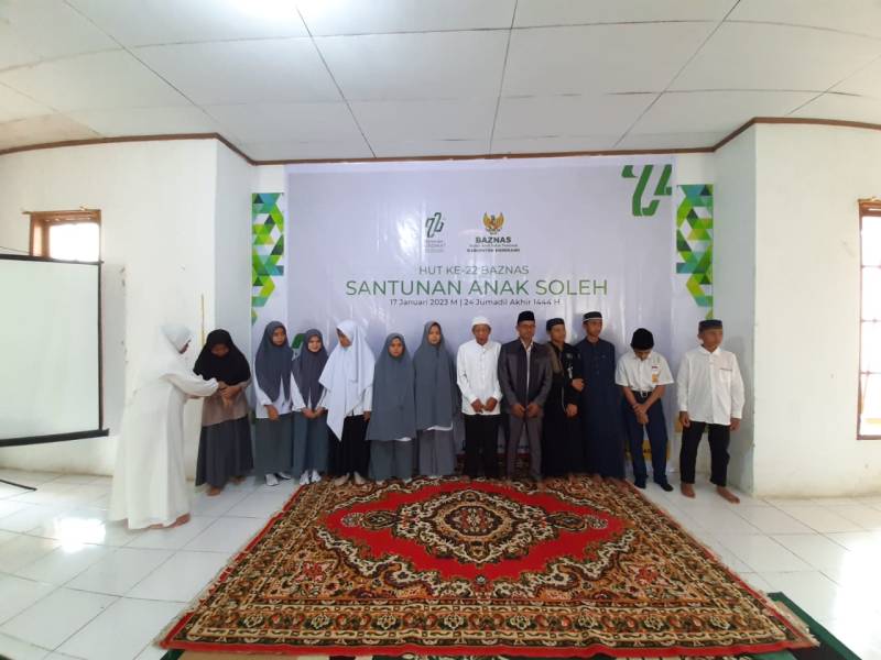 HUT ke-22, Baznas Enrekang Gelar Khataman Al-Qur'an dan Salurkan Santunan