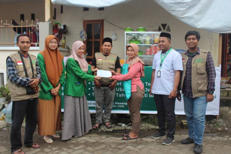 LazisNU Makassar Bantu UMKM Berupa Modal Usaha