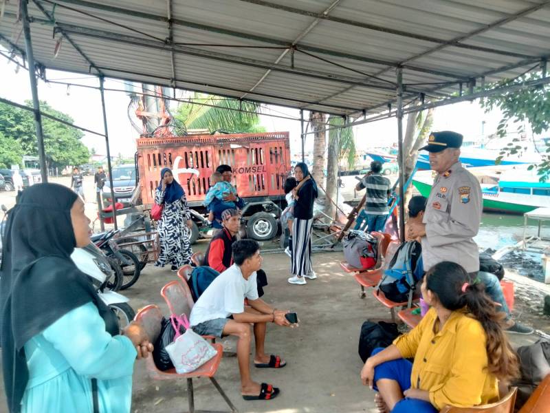 Binmas Polsek Paotere Imbau Masyarakat Pulau Jaga Kamtibmas