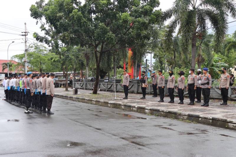 Apel Jam Pimpinan, Wakapolres Pelabuhan Sampaikan Beberapa Penekanan