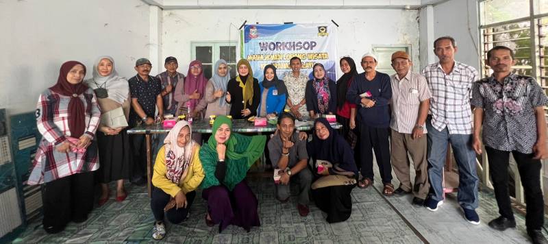 Unifa Support Manajemen Longwis di Kelurahan Melayu