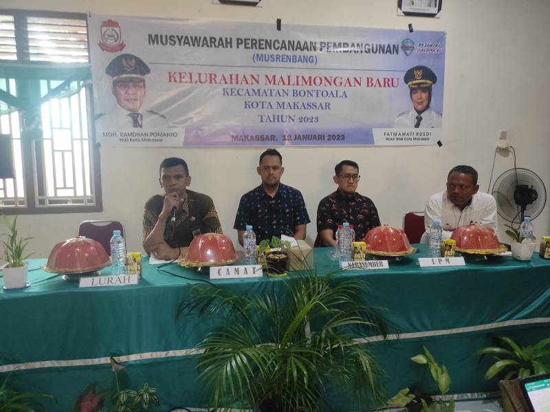 Kelurahan Malimongan Baru Gelar Musrembang