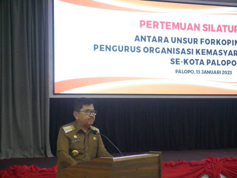 Walikota Judas Amir Silaturrahmi dengan Ormas Se-Kota Palopo
