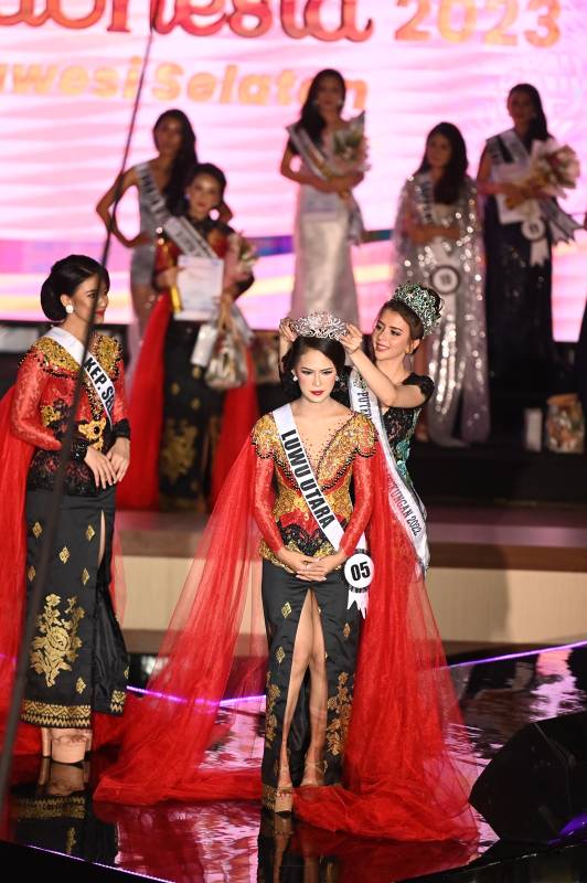 Tita Kamila Alumni Institut Bisnis dan Keuangan Nitro Terpilih Jadi Putri Indonesia Sulawesi Selatan 2023