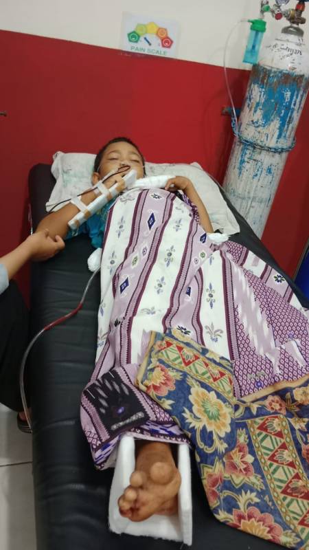 Tiga Bersaudara Tertimpa Pohon, Korban Alami Luka Parah Dan Dirawat di Dua Rumah Sakit Berbeda