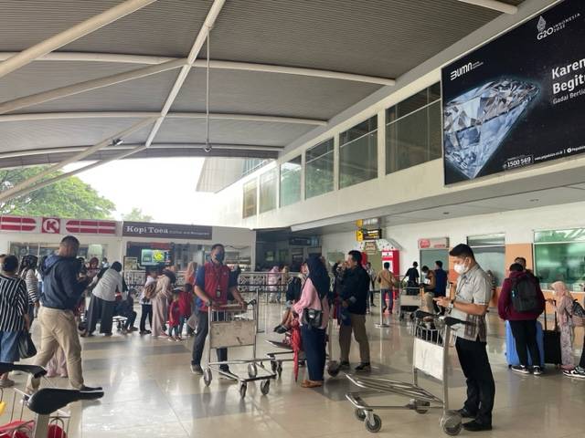Libur Natal Dan Tahun Baru, Penumpang Bandara Meningkat 45 Persen
