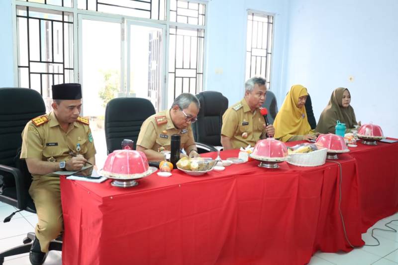 Bupati Lutim Pimpin Rakor SKPD dan Resmikan Posikandu Malili
