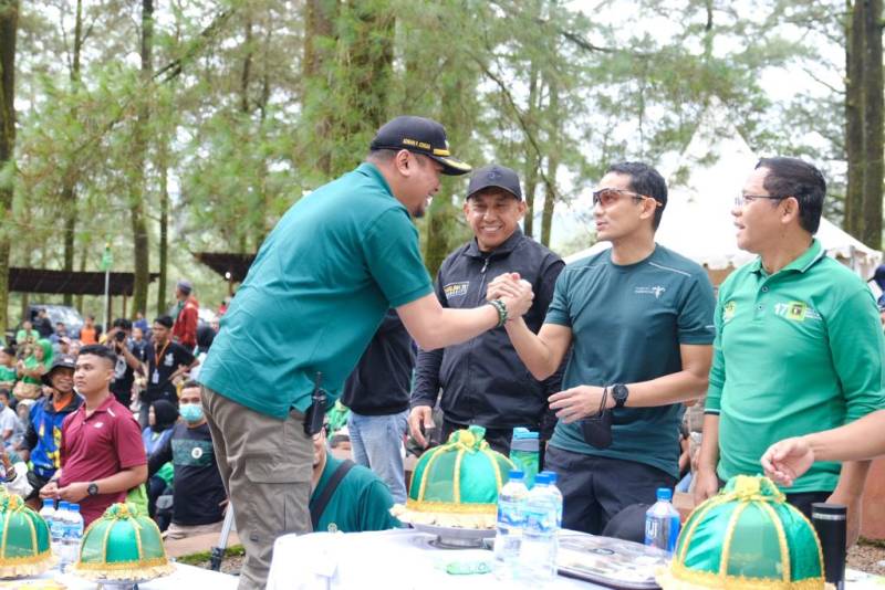 Sandiaga Uno Puji Keindahan Alam Malino