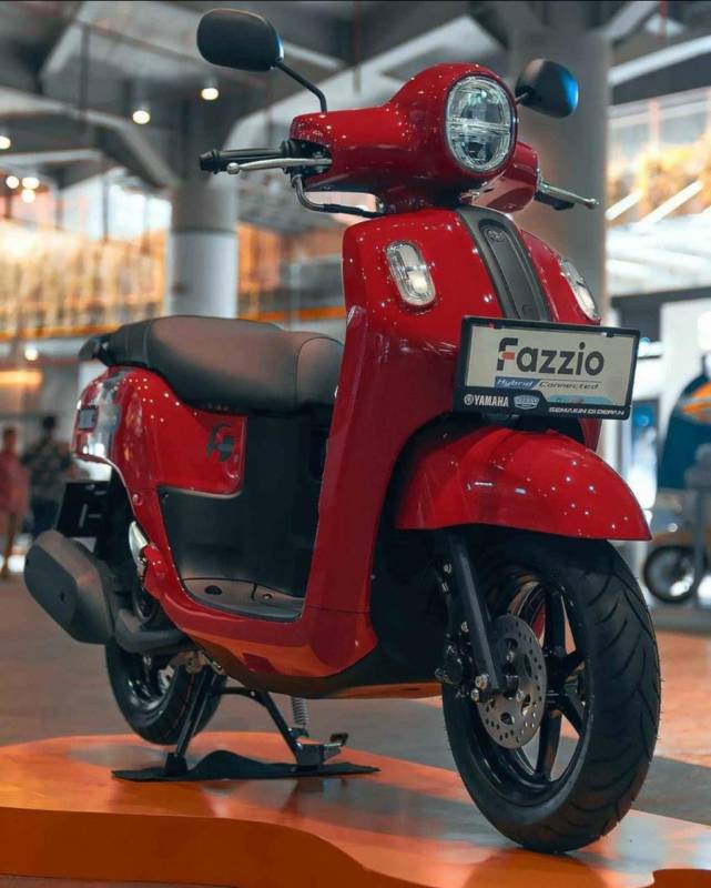 2023, Yamaha Fazzio Hybrid-Connected Hadir dengan Warna Baru Lebih Fresh