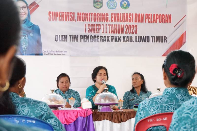 Pekan Kedua SMEP, TP PKK Lutim Sambangi Tiga Desa di Kecamatan Tomoni Timur