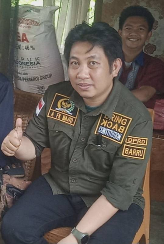 Wakil Ketua DPRD Barru, AFK Madjid Reses di Desa Siddo