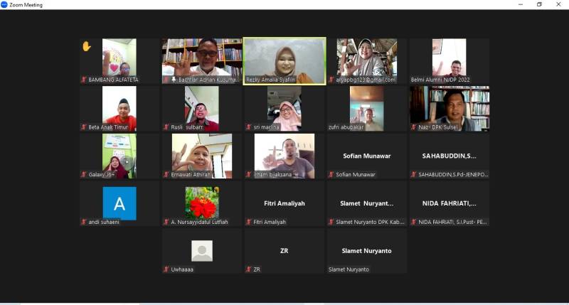 Gagas Forum Nasional Sinergi Kolaboratif Tokoh Penerma NJDP, Adin Bondar Beri Apresiasi