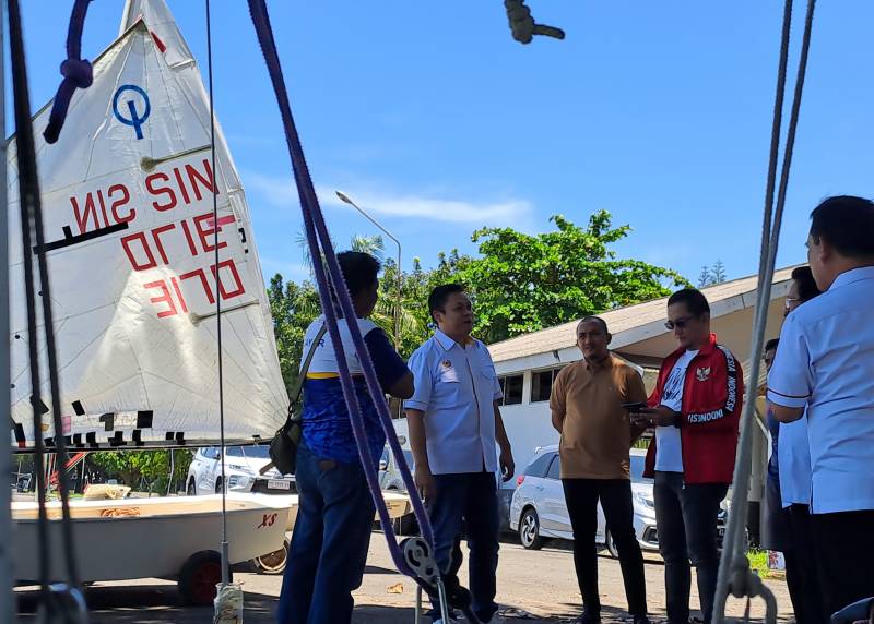 Ketum KONI Sulsel Minta Atlet Layar Tunjukkan Prestasi di Pra PON 2023