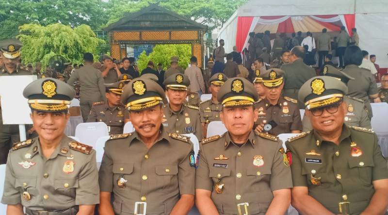 Wabup Mahmud Yusuf Hadiri Gelar Pasukan HUT ke-73 Satpol PP dan ke-61 Satlinmas