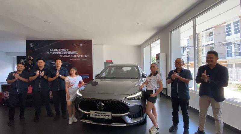 New MG HS Mengaspal di Makassar, Penjualan Naik Hingga 30 Persen