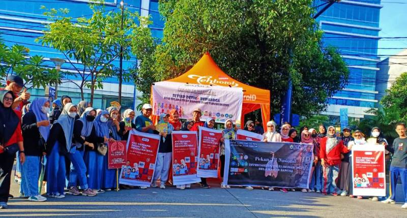 IKA F-MIPA UIM Makassar Kampanye Bebas TBC