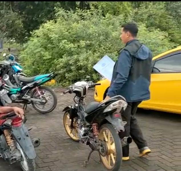 Satlantas Polres Bantaeng Amankan 15 Sepeda Motor dan 1 Unit Mobil 