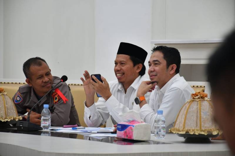 Staf Ahli Bidang Perekonomian dan Pembangunan Palopo Ikuti Pelaksanaan Roadshow virtual Bersama Menko PMK