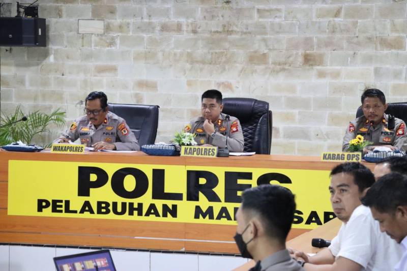 Dihadapan Jajarannya, Kapolres AKBP Yudi Frianto Paparkan 'Commander Wish' Kapolda Sulsel