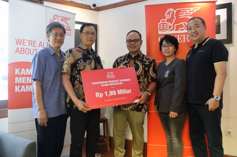 Deliver on The Promise, Generali Indonesia Bayarkan Klaim, Rp273 Miliar