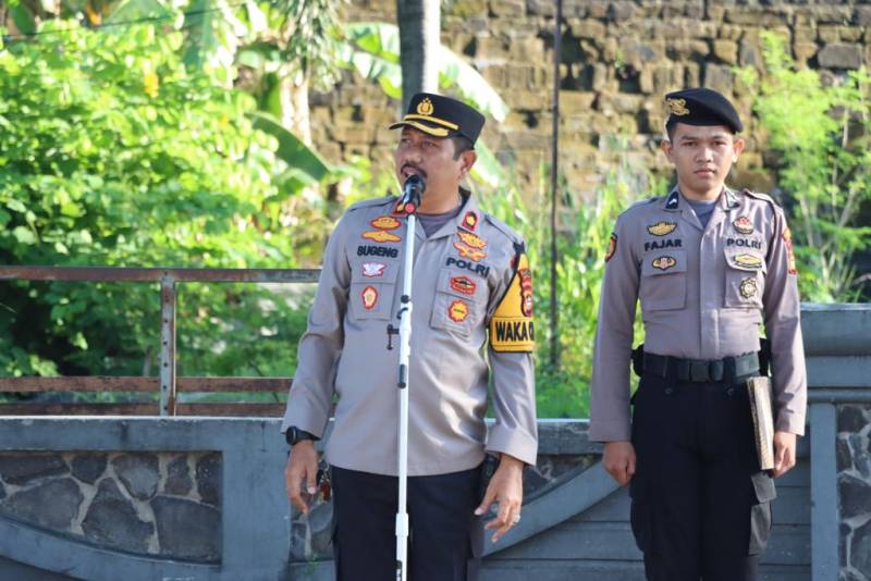 Pimpin Apel Pagi, Ini Arahan Wakapolres Pelabuhan ke Personel