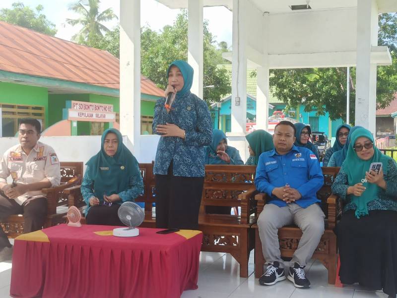 DPD KNPI Kerjasama TP PKK Selayar Gelar Pasar Murah Ramadhan