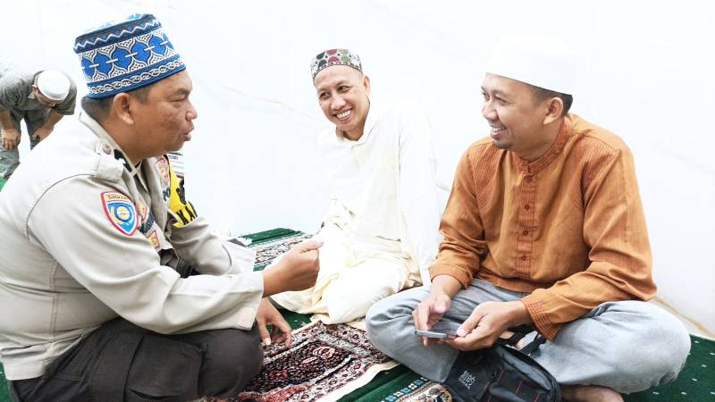 Tingkatkan Sinergitas, Bhabinkamtibmas Tabaringan Jalin Silaturahmi Bersama Toga dan Tomas